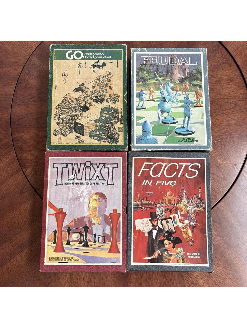 MISSING PIECES Vintage 3M & Avalon Hill Bookshelf Board Game Lot Collectable